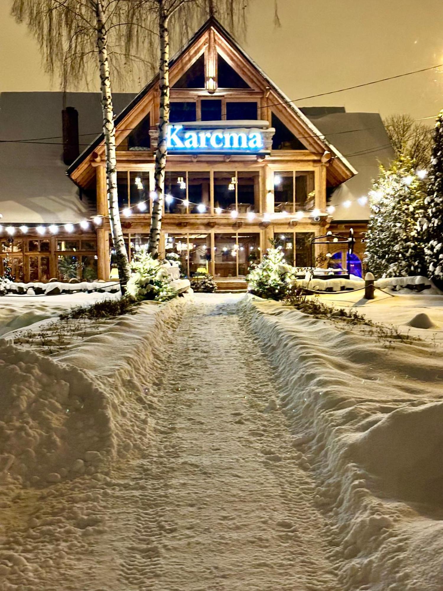 Zajazd Bialczanski Dom Wypoczynkowy Restauracja Białka Esterno foto
